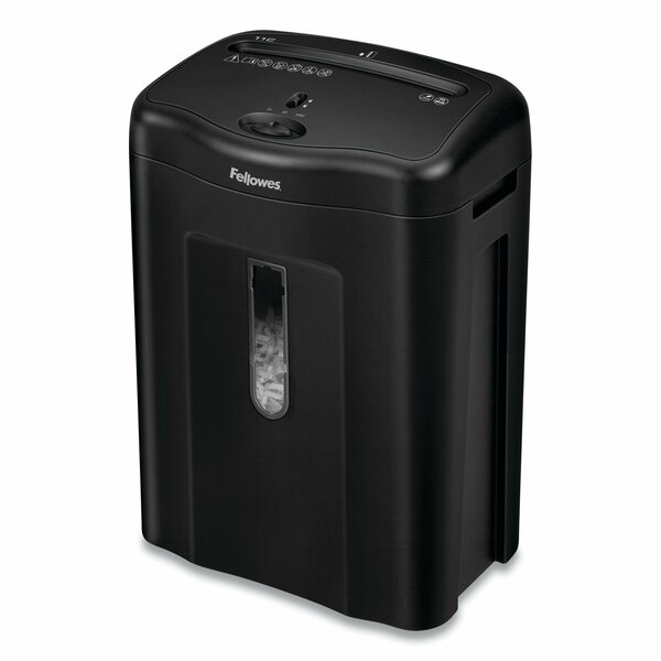 Fellowes Cross-Cut Shredder, Black 4350001